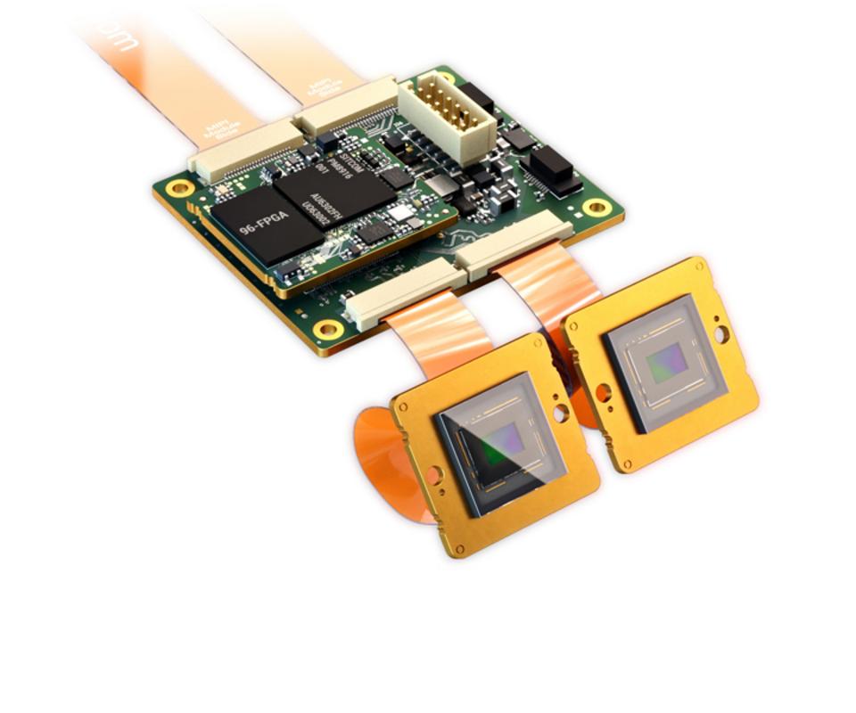 FPGA-based hardware accelerator - VC Power SoM with MIPI camera modules