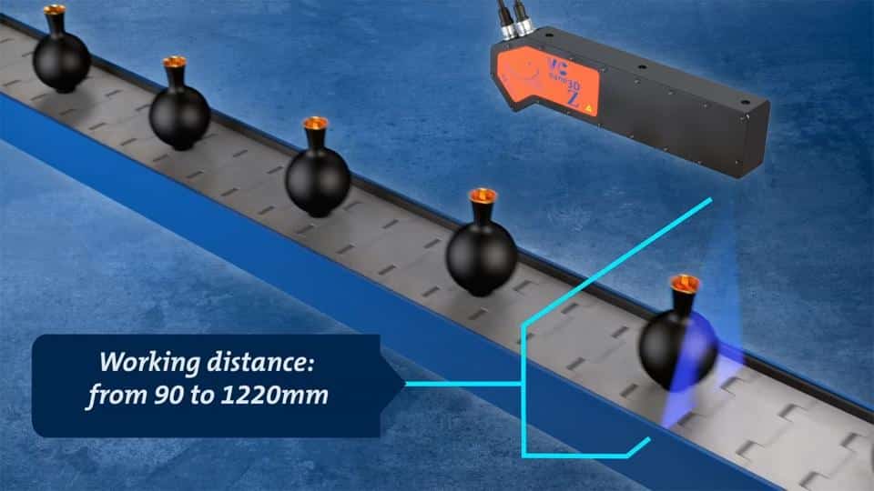 Laser profilers with blue laser