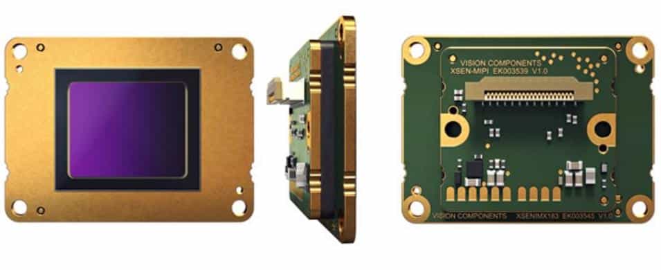 MIPI camera modules - three views