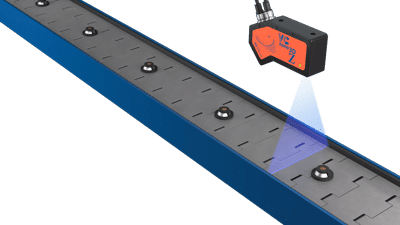 Profilsensor VC nano 3D-Z - Qualitätskontrolle an einem Fließband