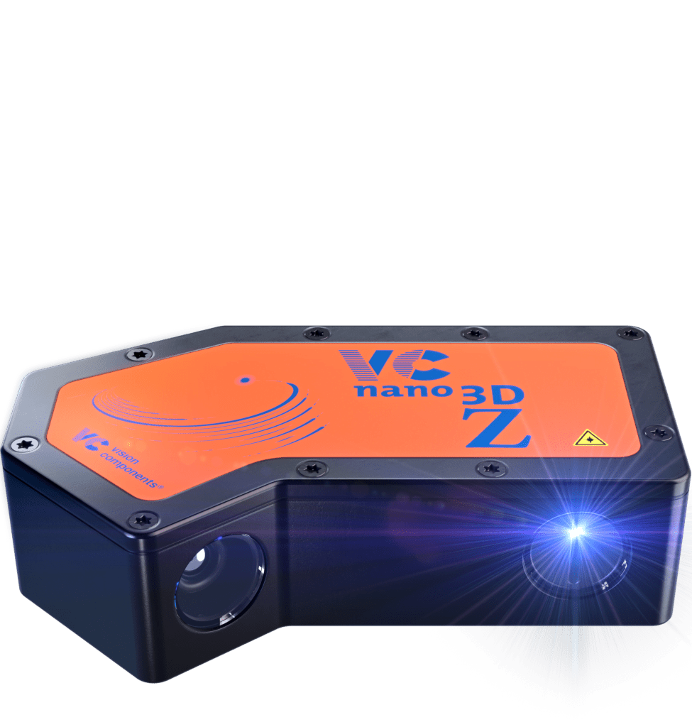 Bild des 3D Laser Triangulationssensors Größe Regular