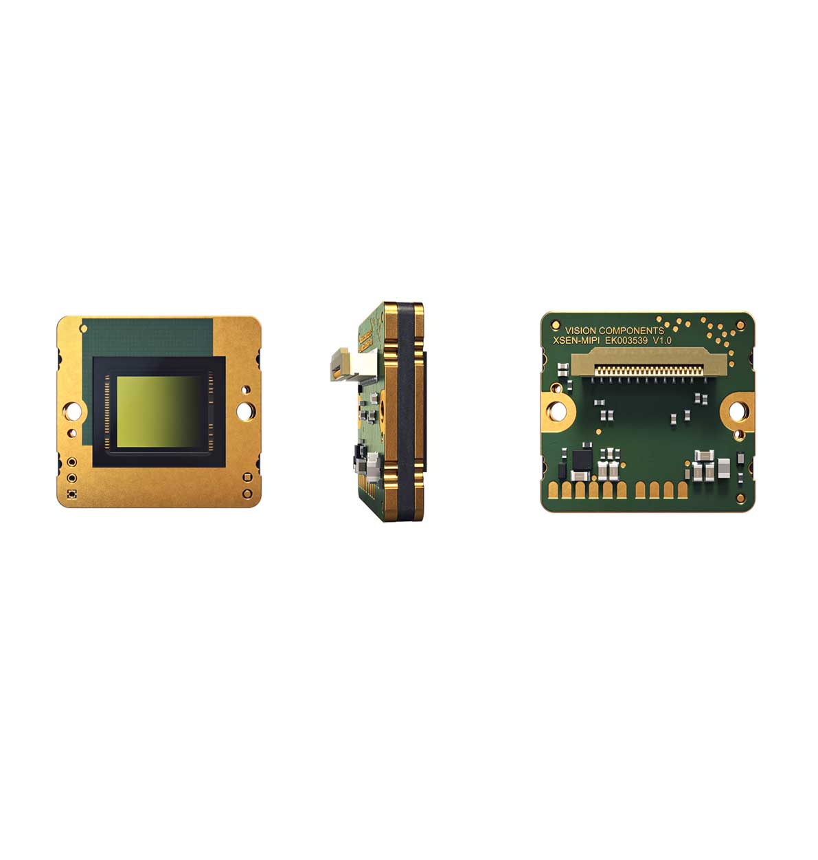 VC MIPI camera module front and back view