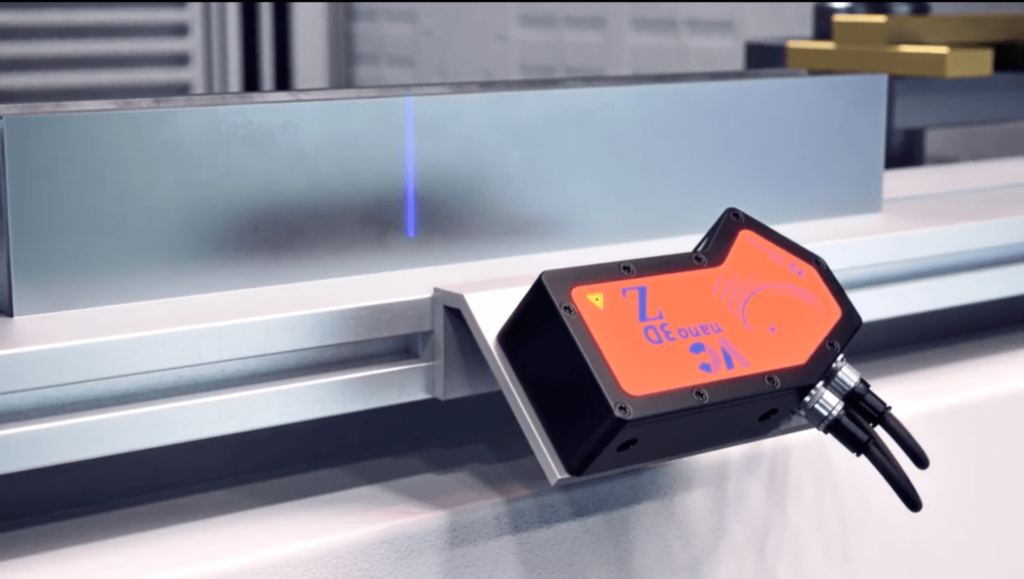 VC nano 3D Z - Optical angle measurement during sheet metal bending - Press brake