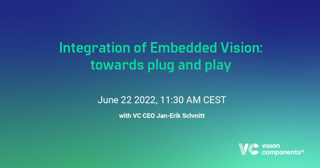 Jan-Erik Schmitt als Teilnehmer bei der Podiumsdiskussion zum Thema "Integration of Embedded Vision: towards plug and play"