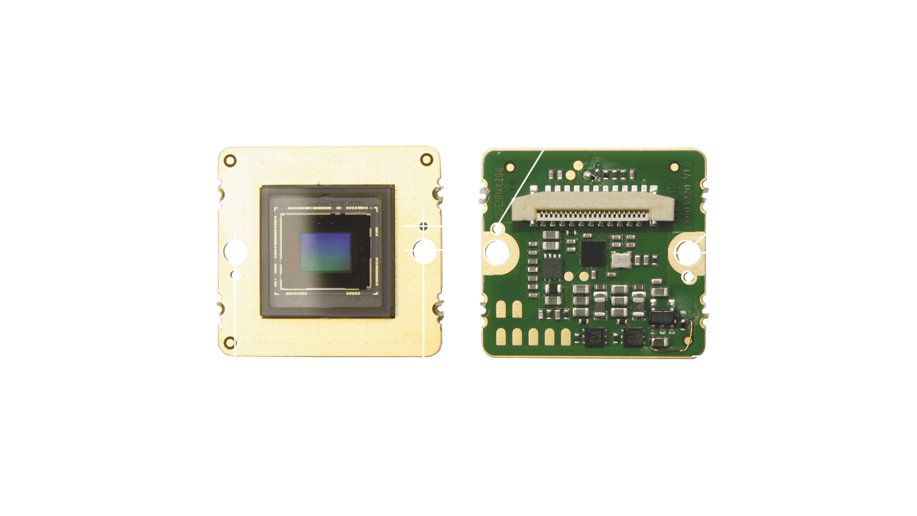 VC MIPI camera module - dimensions