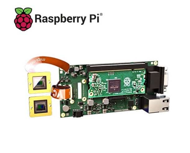 VC MIPI CSI-2 Kameras mit Raspberry Pi Prozessorboard