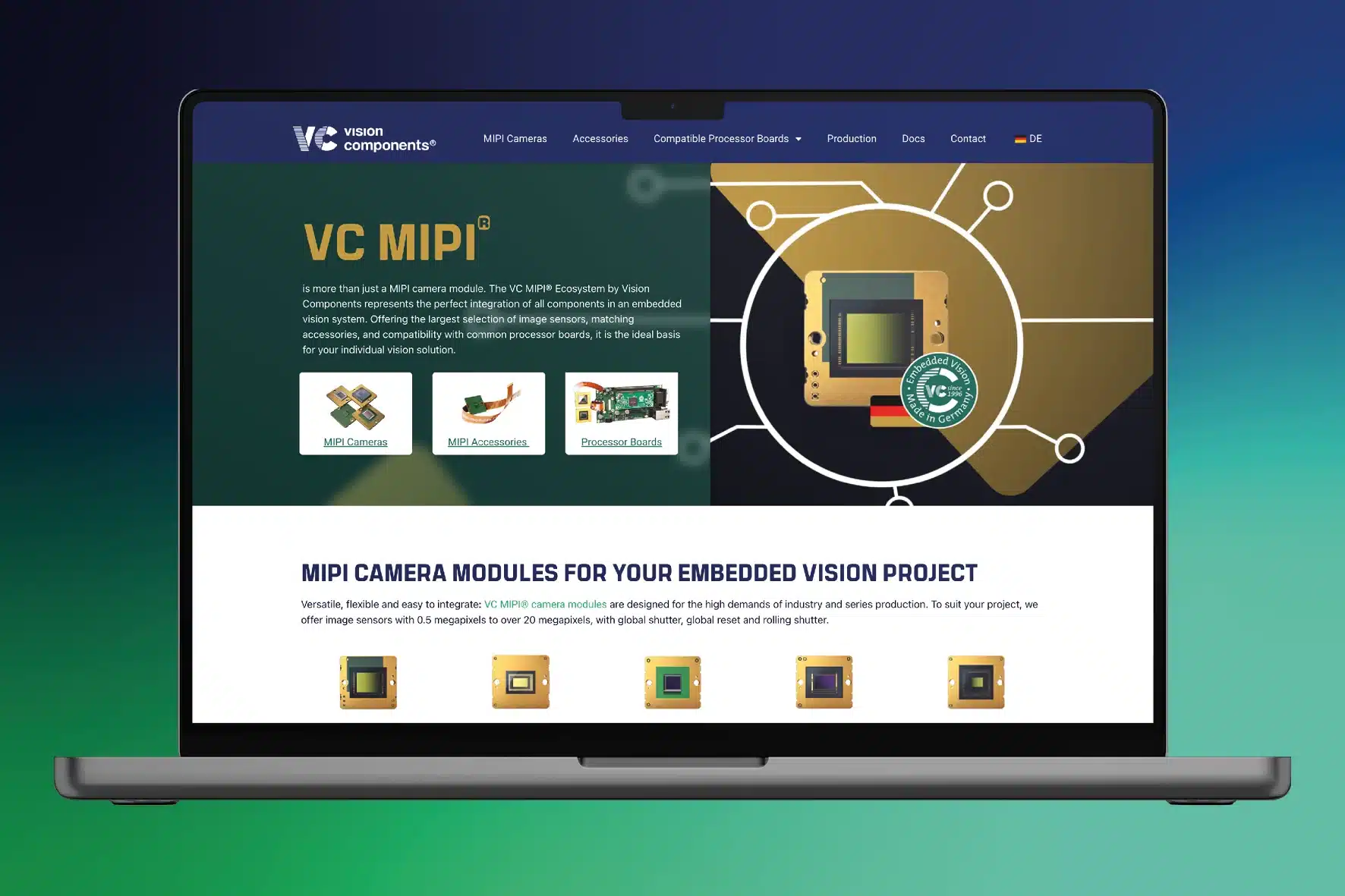 Website mipi-modules