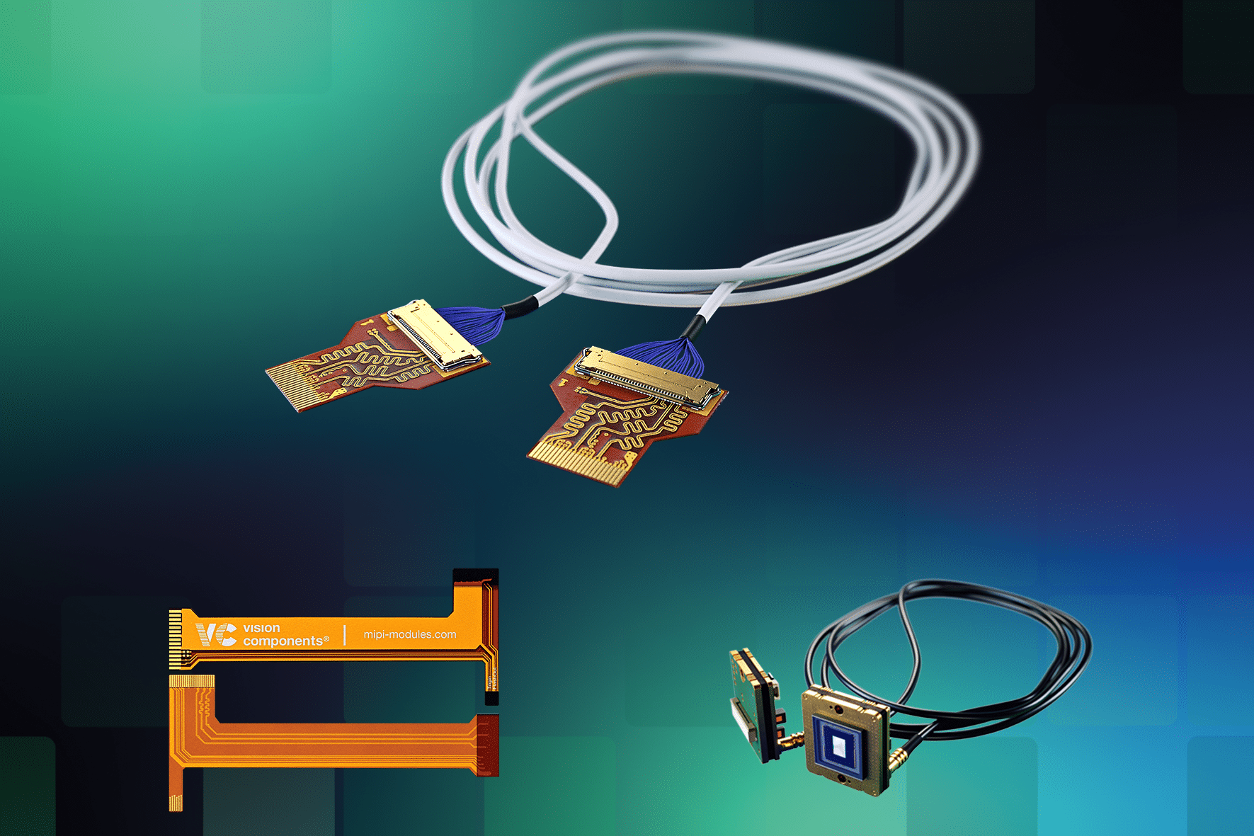 MIPI cable options with micro-coax and GMSL2